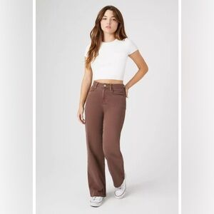 Forever 21 90’s fit high rise jeans NWT size 28